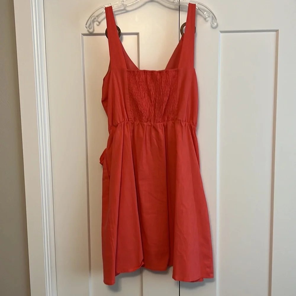 Listicle Side Tie Wrap Dress - Picture 6 of 11